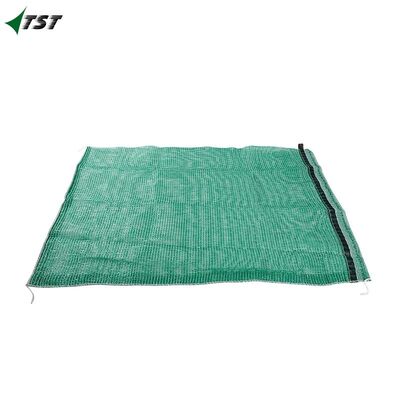 L Sewing Pp Mesh Bag 56*89cm Green/White Color For Agriculture Products Packing
