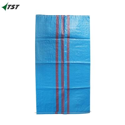 Blue Color 25kg-50kg Pp Woven Sacks Bag For Cereal Fertilizer Corn Coal