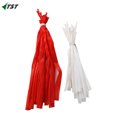 40x40 White Red Color 1kg Small Net Bag For Onion Packaging