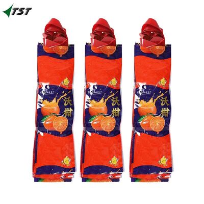 1kg 2kg Extruded Mesh Bag For Orange Packaging With Handle
