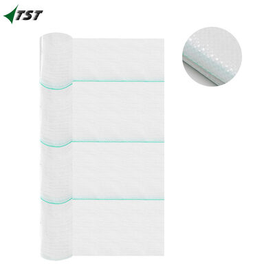 110GSM White Color Anti UV Pp Woven Weed Mat Ground Cover For Greenhouse Agriculture