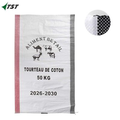PP Woven Sacks / Pp Raffia Bags For Construction Materials Sand Coal Cement