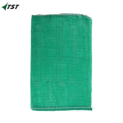 Plastic Tubular Leno Green Mesh Bag For Lemon Chili Cucumber