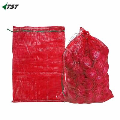 47x71CM 20kgs Red Mesh Onion Bags Wholesale Polypropylene Materials
