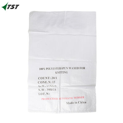 Customized White Poly PP Woven Bag For Industry Construction Agriculture With Printing