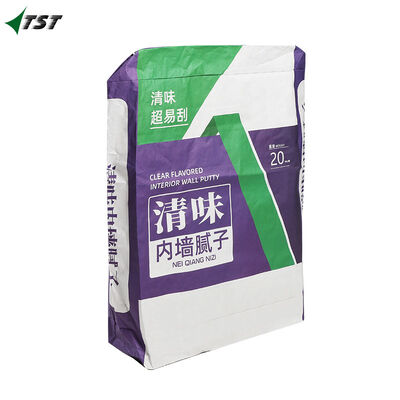Microporous Breathable Technology PP Woven Valve Bag for Granular Powder Packaging