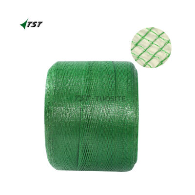 UV Stabilized Knitted Tubular Mesh Net Roll Breathable Vegetable Net Bag For Supermarket Retail