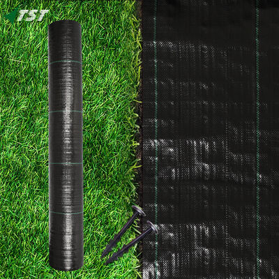 100% Polypropylene Weed Control Mat Landscape Fabric For 3-5 Years Durable Ground Cover