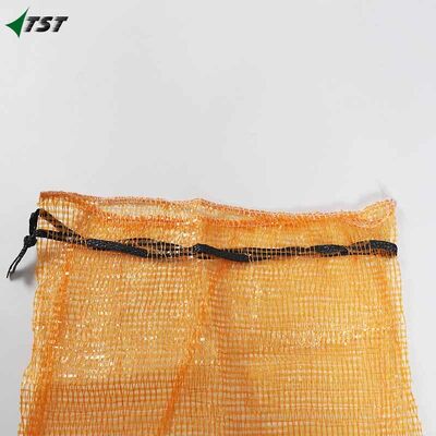 30L 40L 60L 80L  Tubular Mesh Bag With UV Protection For Firewood 