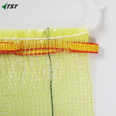 5kg-50kg Yellow Color Tubular Mesh Bag for Seed Potato