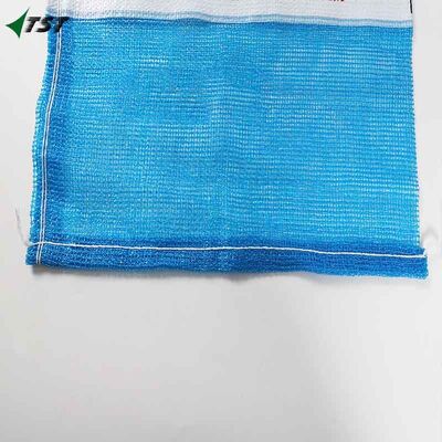 Firewood Packing Leno Vegetable Bag 18" X 30" Blue Color Banded Pp Mesh Bag