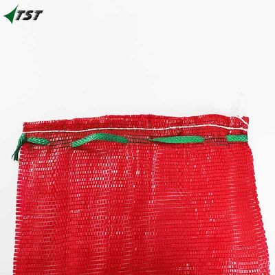 25KGS 30KG  Red Tubular Mesh Net Bag For Harvest Agricultural  Product