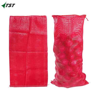 Heavy Durable Poly Mesh Tubular Mesh Bag Onion Potatoes Mesh Produce Bags