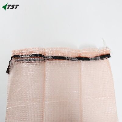 40L 80L Pink Green Firewood Tubular Mesh Bag