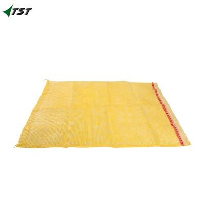 25kg 30kgs 50kgs Colombia Yellow Color Pp Leno Mesh Bag For Vegetable Fruit Packing