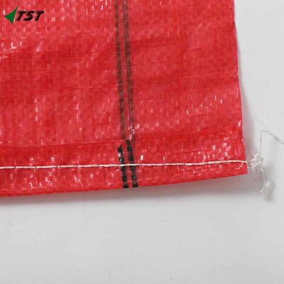 Red Color New Virgin Material PP Woven Sack For Potato Chile Peru