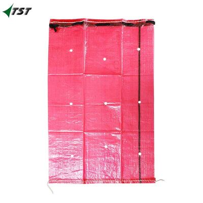 Red Color New Virgin Material PP Woven Bag PP Woven Sack For Potato Chile Peru