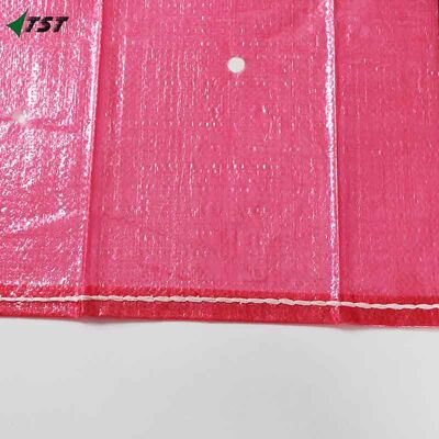 Red Color New Virgin Material PP Woven Bag PP Woven Sack For Potato Chile Peru