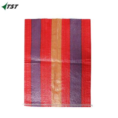 Multicolor Clown Sack PP Woven Bag With Strips For Industry And Agriculture