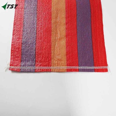 Multicolor Clown Sack PP Woven Bag With Strips For Industry And Agriculture