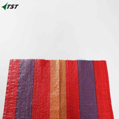 Multicolor Clown Sack PP Woven Bag With Strips For Industry And Agriculture