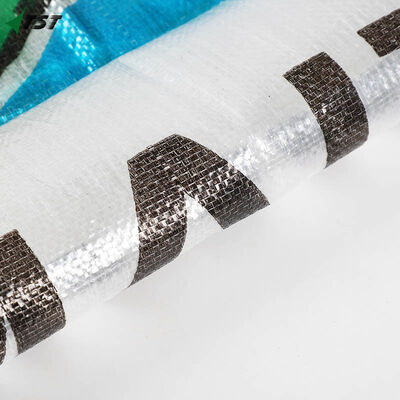 Transparent Color 100lb 50kg White Woven Polypropylene Sacks For Cereal Corn