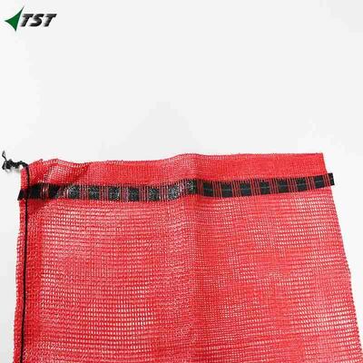 Customzied Sizes And Colors Plastic Pp Leno Mesh Bag For Onion Potato Firewood Packing