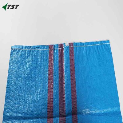 Blue Color 25kg-50kg Pp Woven Sacks Bag For Cereal Fertilizer Corn Coal