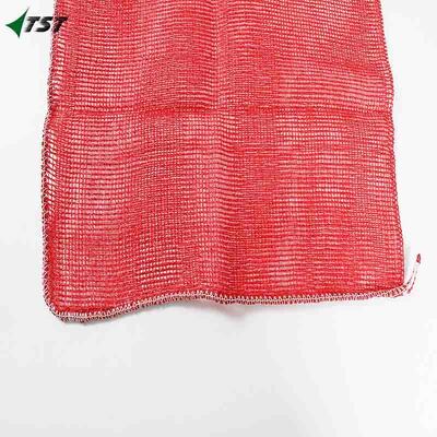 48*78cm 25kg Senegal Red Pp Potato Leno Bag / Onion Sacks Bulk