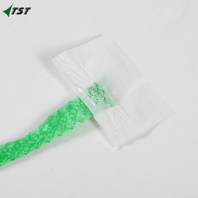 Green Color 1kg PP Soft Tubular Packaging Net For Fruit With Logo