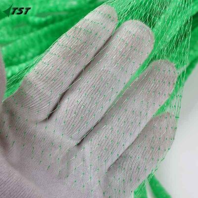 Green Color 1kg PP Soft Tubular Packaging Net For Fruit With Logo