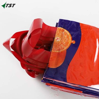 1kg 2kg Extruded Mesh Bag For Orange Packaging With Handle