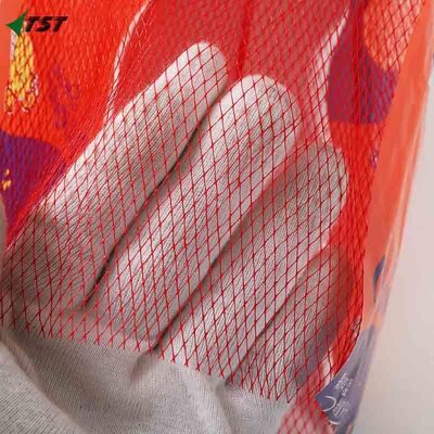 1kg 2kg Extruded Mesh Bag For Orange Packaging With Handle
