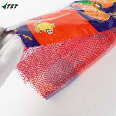 1kg 2kg Extruded Mesh Bag For Orange Packaging With Handle