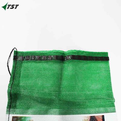 UV Treated Strong Custom Sizes Pp Leno Packaging Bag With Printed Logo And Drawstring
