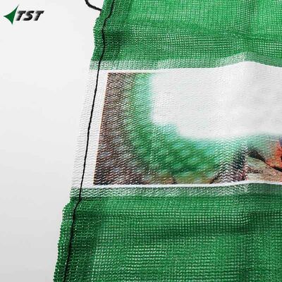 UV Treated Strong Custom Sizes Pp Leno Packaging Bag With Printed Logo And Drawstring