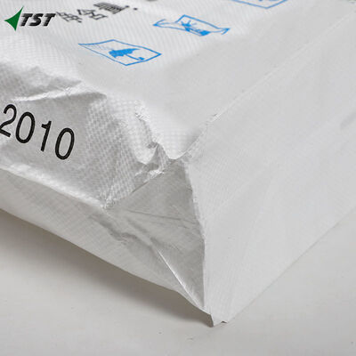 100% Virgin 25kg Circular PP Woven Valve Bag Block Bottom Self Closing