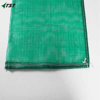 58*86cm Green Color Mexico Pp Leno Mesh Bag For Cucumber Lemon Vegetable Packing
