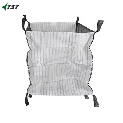 Breathability Vented Tipping Fibc Big Bag For Firewood UV Stabilization