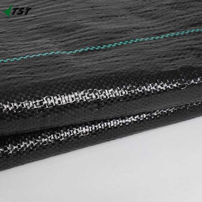 UV Treated Pp Black Weed Mat Ground Cover For Gardening And Landscaping Use
