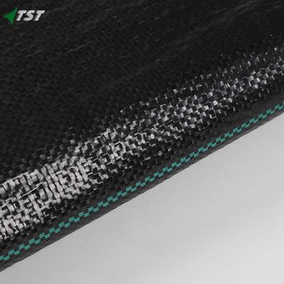 UV Treated Pp Black Weed Mat Ground Cover For Gardening And Landscaping Use