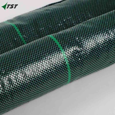 Heavy Duty Green Color Pp Weed Control Ground Cover For Greenhouse Garden