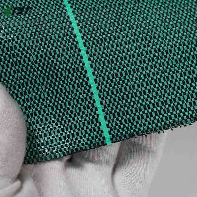 3.2oz Heavy Duty Green Color Pp Woven Weed Mat Ground Cover For Agriculture Gardening