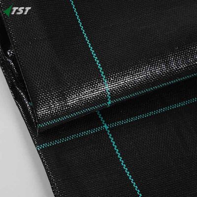 UV Protection 150gsm Ground Cover Weed Barrier Balck Plastic For Garden Agriculture