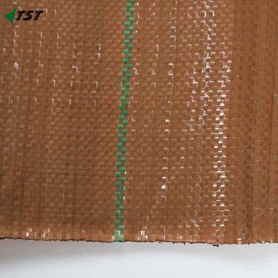 100gsm Brown Color Anti UV PP Woven Weed Control Mat Landscape Fabric For Agriculture