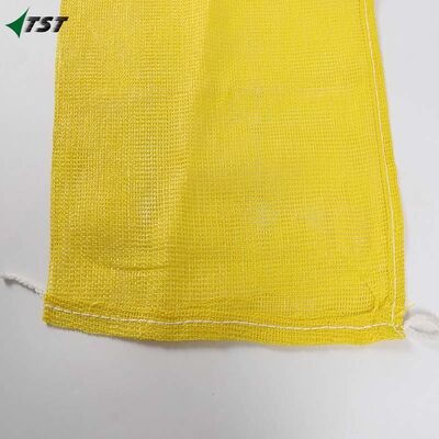 Customized Yellow Pp Onion Leno Bags For Potato Fruit Vegetable Agriculture