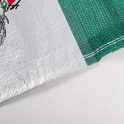 Custom Logo And Sizes Pp Leno Mesh Bag For Seafood Packing