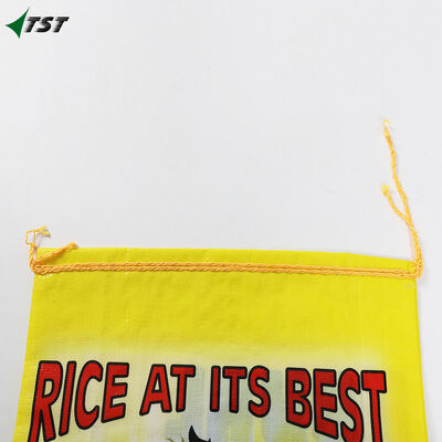 Eco Friendly BOPP Woven Bag With Handle Custom Logo Waterproof & Tear Proof