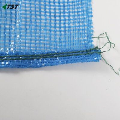 Blue 20 Kgs Circular Knitted Tubular Mesh Bag Potato Onion Sacks