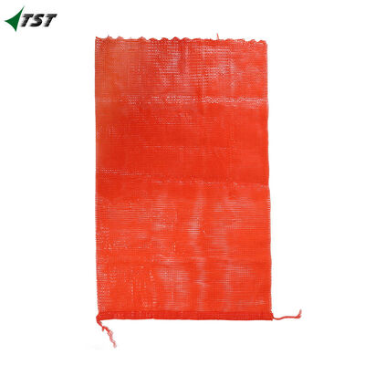 48*78cm PP Red Tubular Mesh Bag Onion Mesh Potato Sacks For Brazil